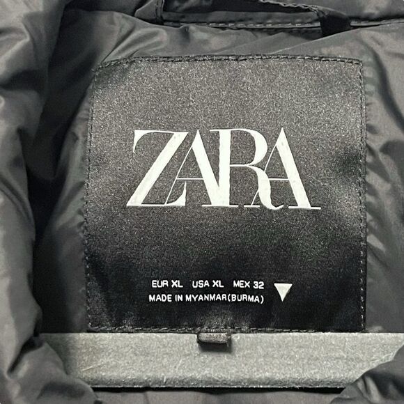 ZARA Oversized Padded Lightweight Jacket XL - Picture 5 of 9